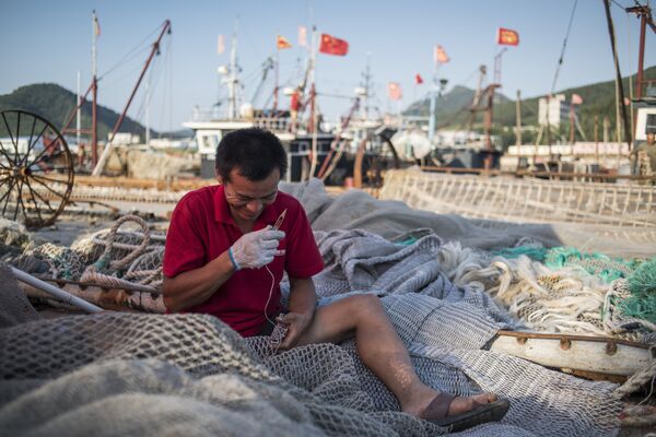 Город Далянь в Китае
