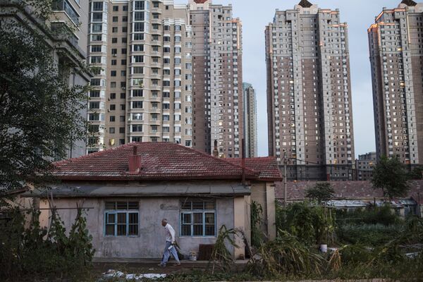 Город Далянь в Китае