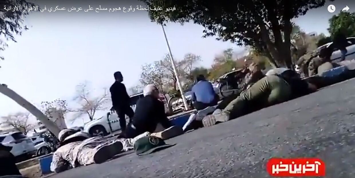 Теракт на военном параде в Иране