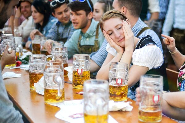Открытие фестиваля пива Октоберфест