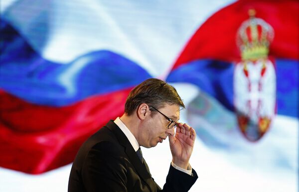 Президент Сербии Александр Вучич Президент Сербии Александр Вучич