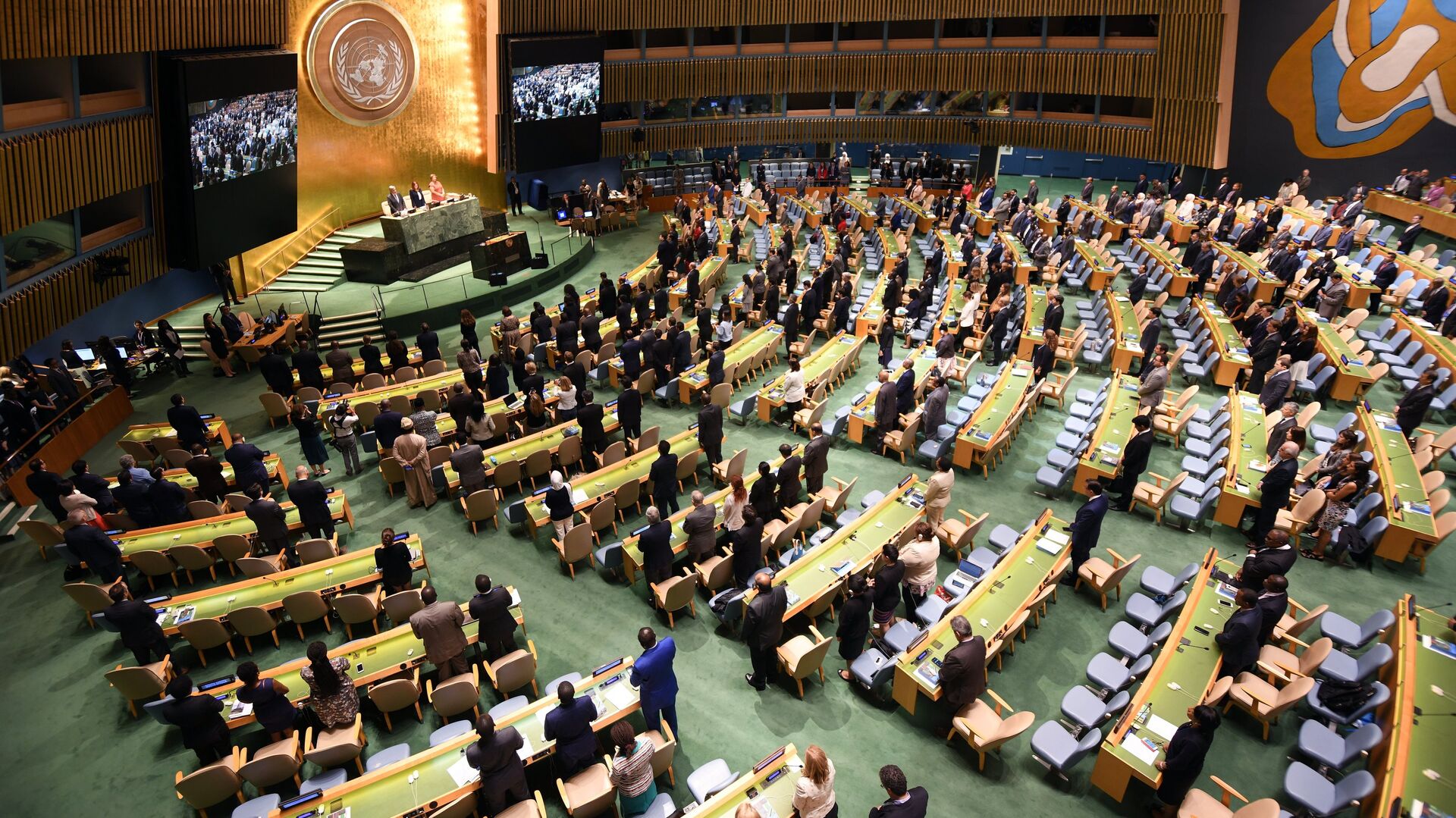 Открытие Генеральной Ассамблеи Организации Объединенных Наций в Нью-Йорке - ИноСМИ, 1920, 04.11.2022