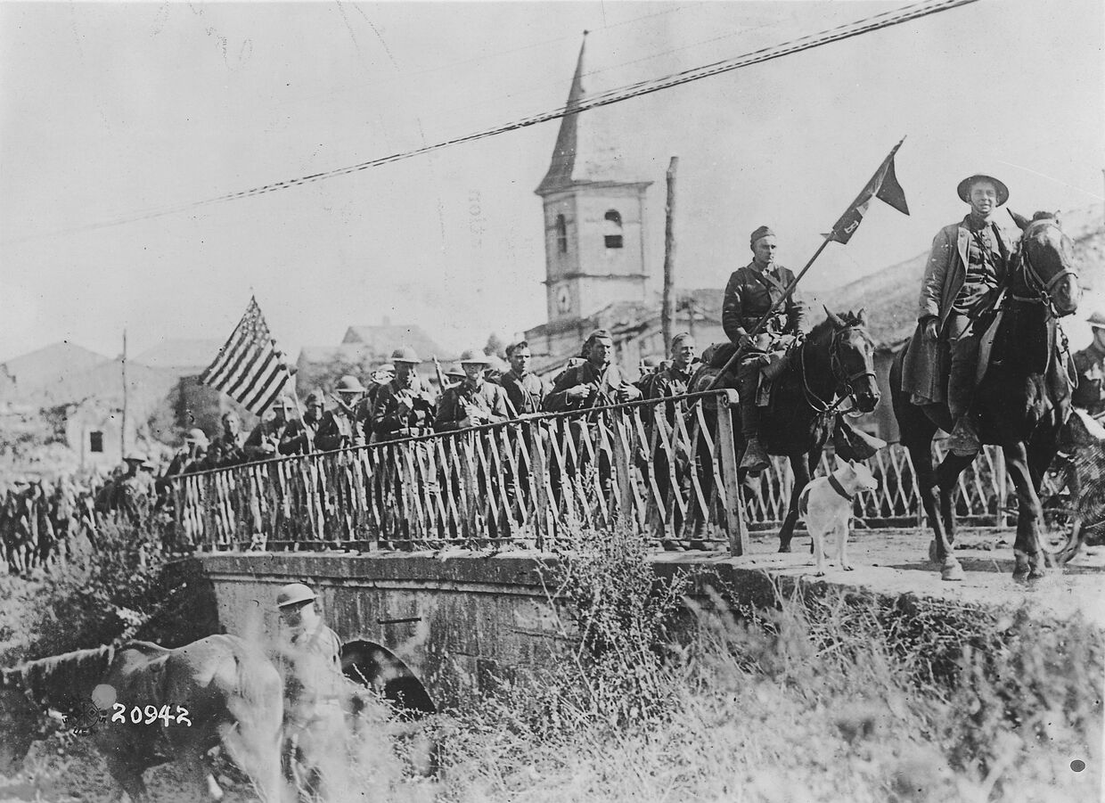 Американские войска во время Сен-Миельской операции