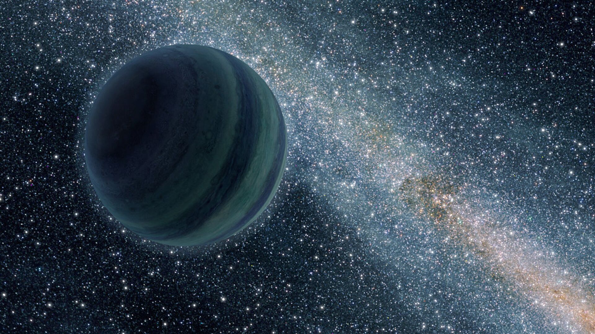 Так художник представляет планету из семейства газовых планет - ИноСМИ, 1920, 08.01.2022