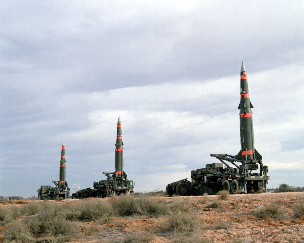 Баллистические ракеты средней дальности Pershing II