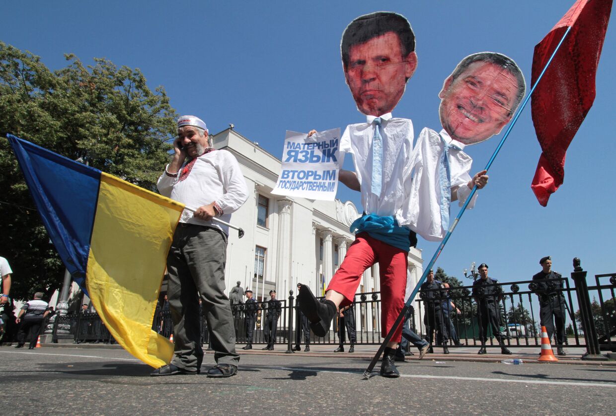 Внеочередное заседание Верховной Рады в Киеве
