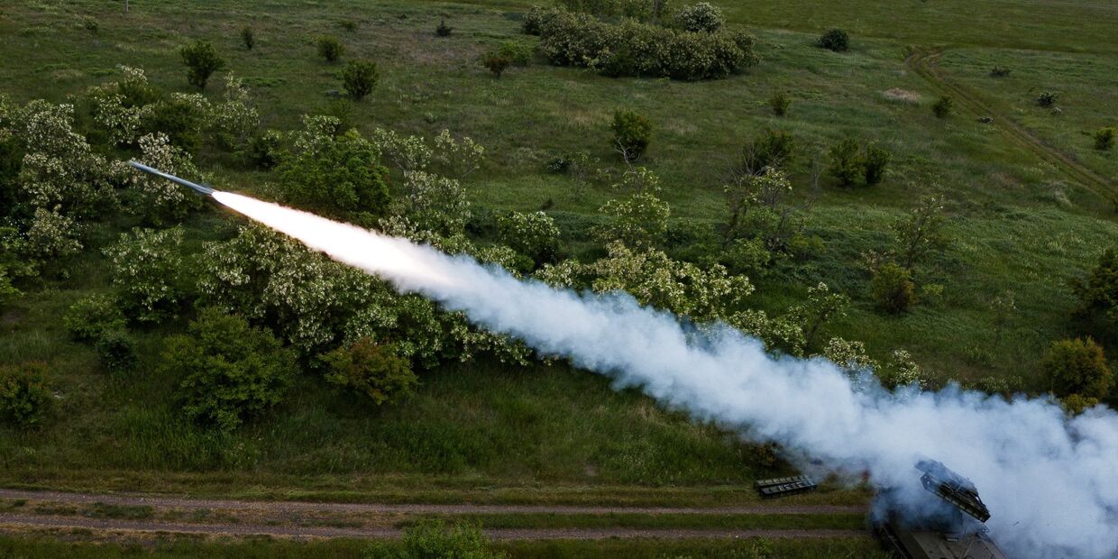 Стрельбы из зенитно-ракетного комплекса Стрела-10 на всеармейском конкурсе Чистое небо-2018