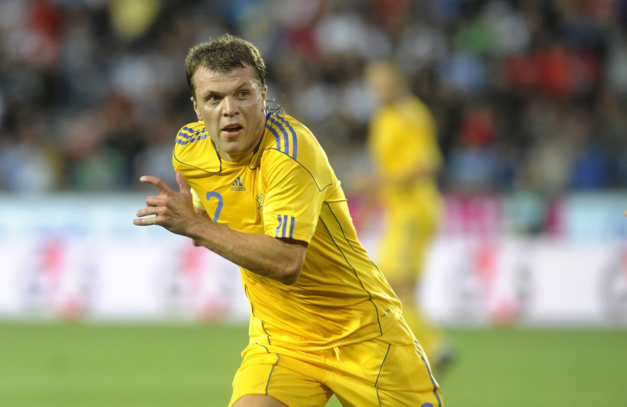 Футболист сборной Украины Алексей Гай