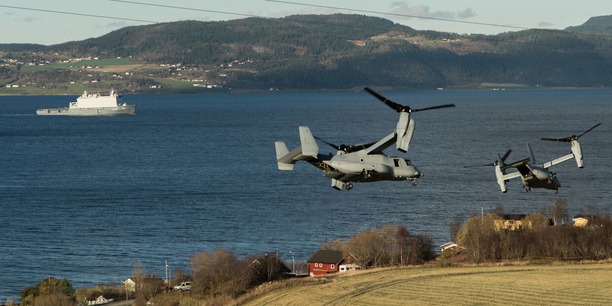 Совместные учения НАТО Trident Juncture 2018 (Единый трезубец) в Норвегии