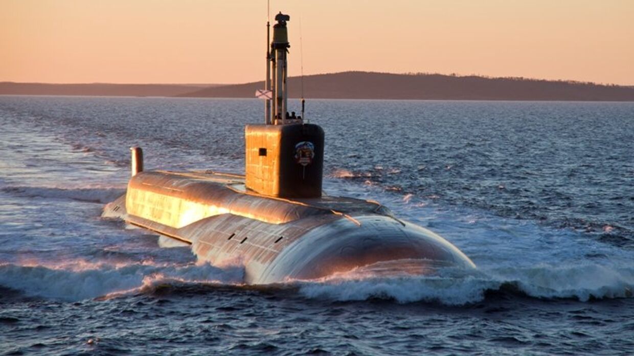 Атомный подводный ракетный крейсер   Князь Пожарский проекта Борей