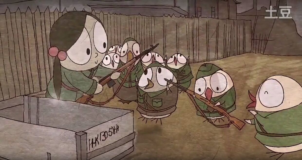 Китайский мультфильм про развал СССР