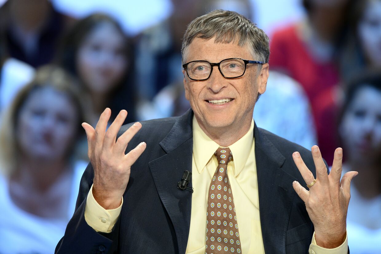 Американский миллиардер Билл Гейтс, сооснователь Microsoft