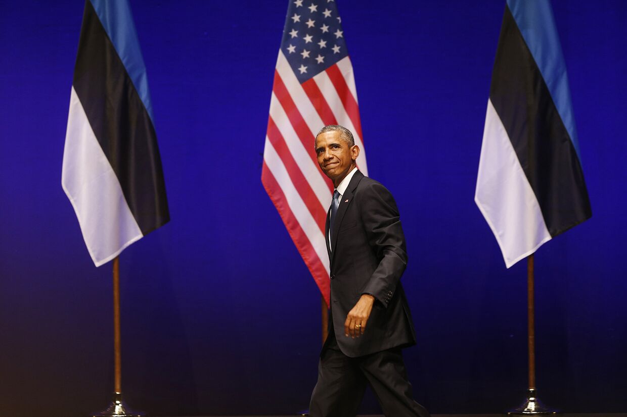 Обама в Таллине