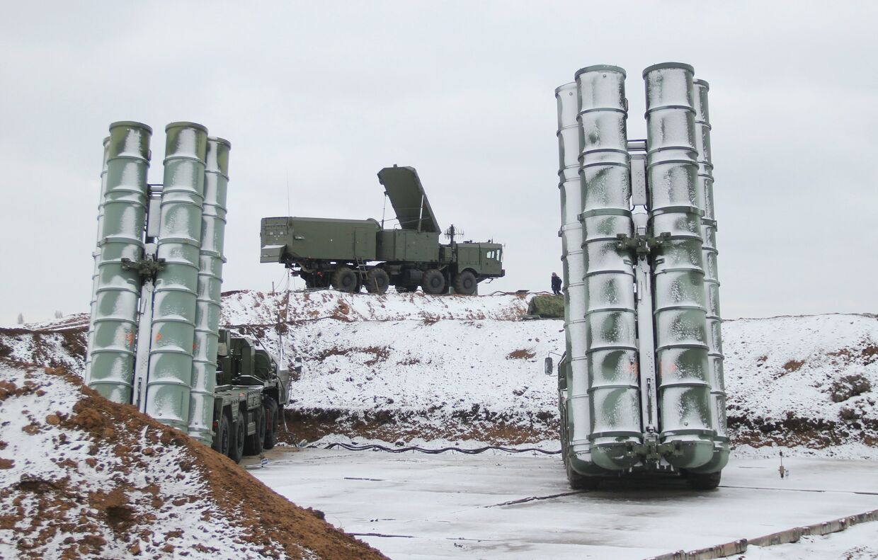 Дивизион С-400 Триумф заступил на боевое дежурство в Крыму
