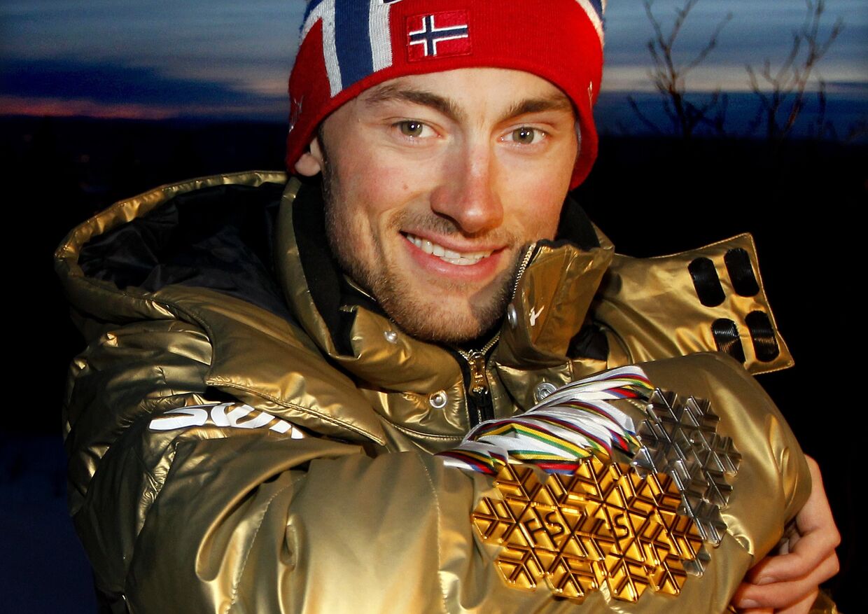 Норвежский лыжник Петтер Нортуг