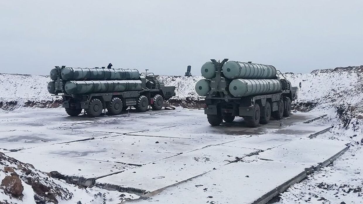 Дивизион С-400 Триумф заступил на боевое дежурство в Крыму