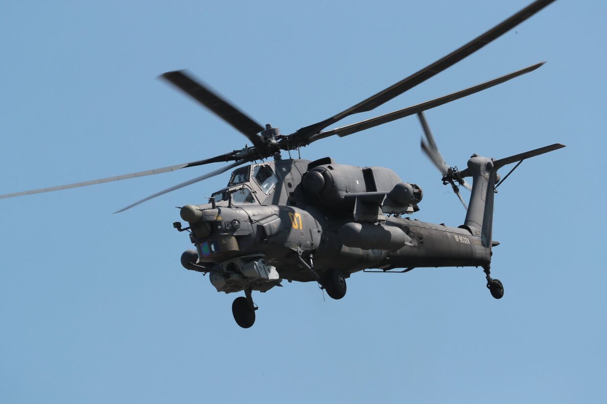 Ударный вертолет Ми-28Н Ночной охотник