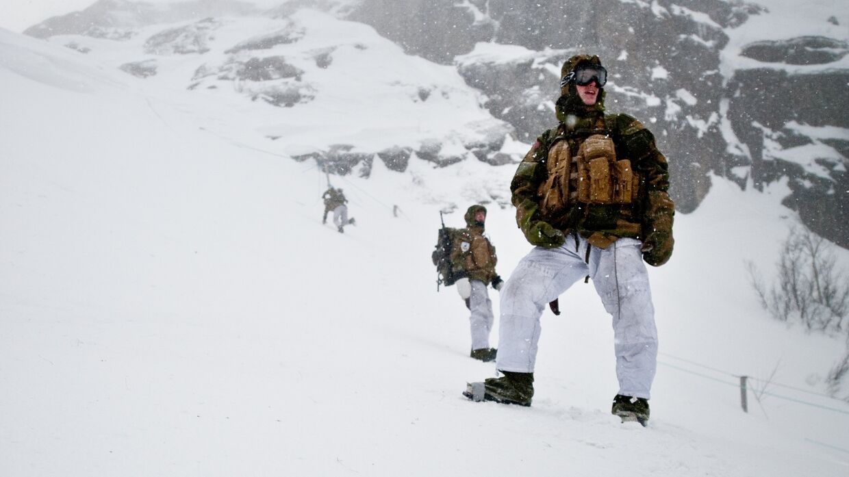 Солдаты на севере Норвегии