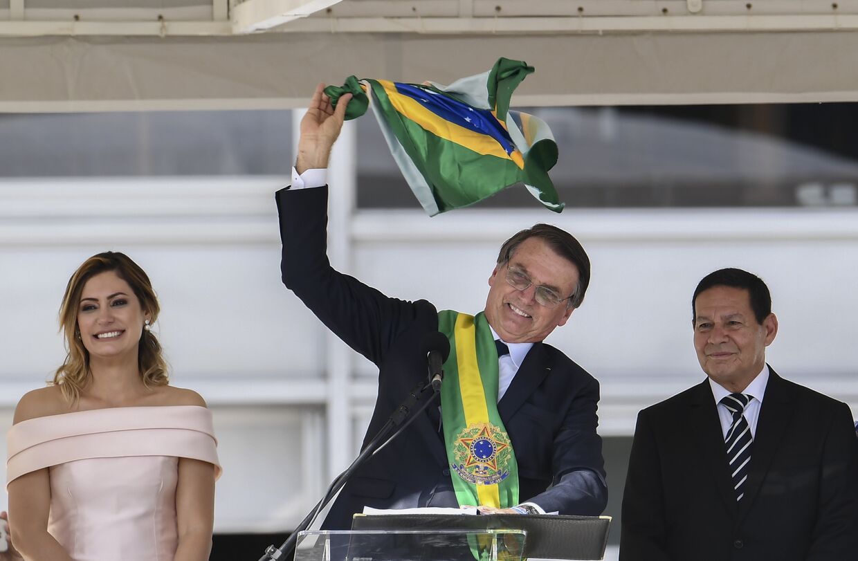 Президент Бразилии Жаир Болсонару
