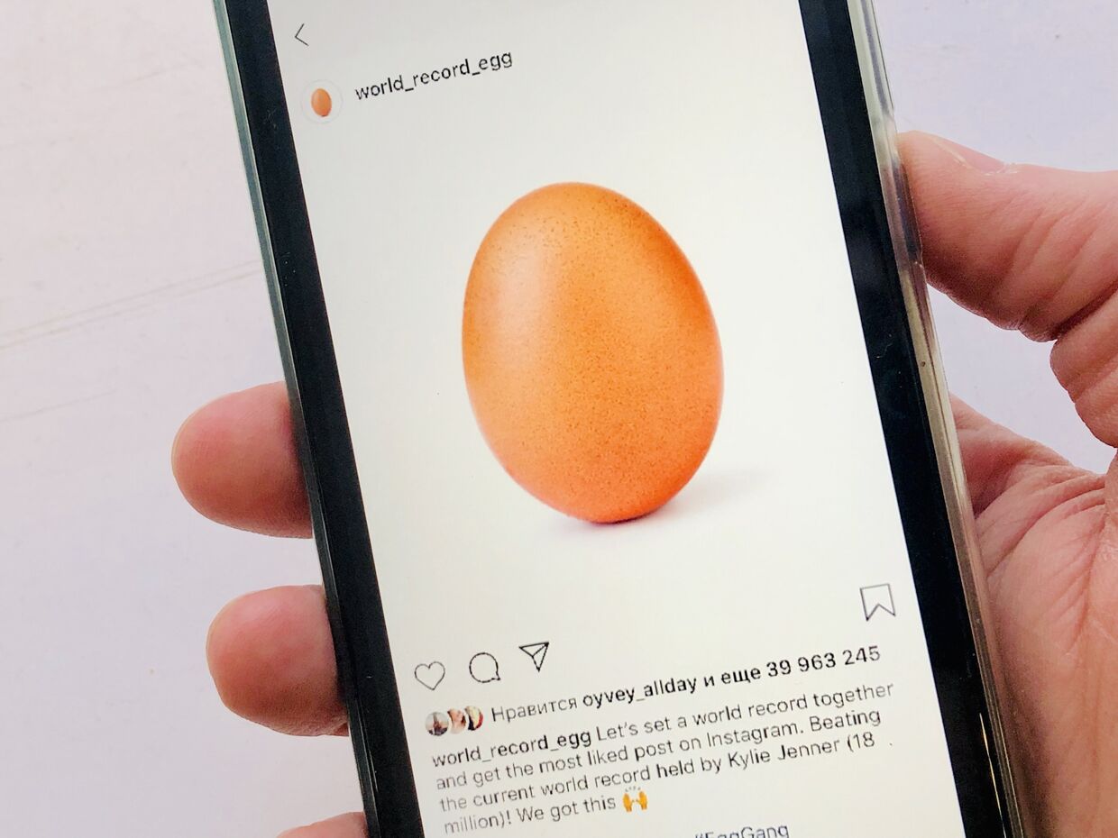 Аккаунт World_record_egg в Instagram