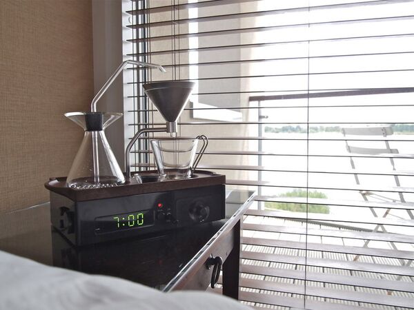 Кофемашина Barisieur coffee maker alarm clock Кофемашина Barisieur coffee maker alarm clock