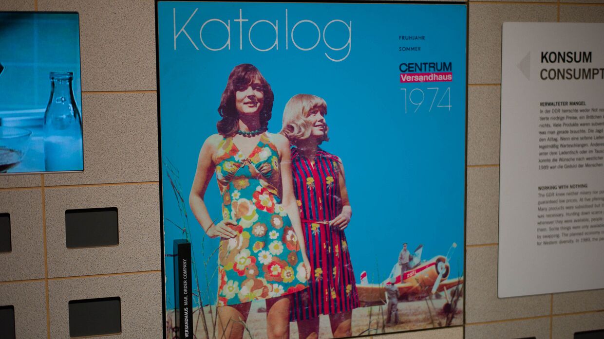 Экспозиция музея ГДР в Берлине