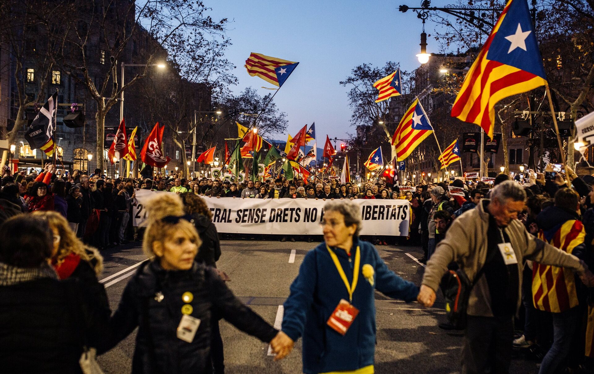 Акция сторонников независимости Каталонии - ИноСМИ, 1920, 06.09.2021
