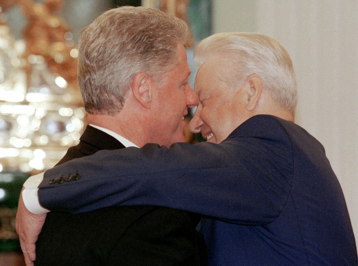 Борис Николаевич Ельцин и Билл Клинтон