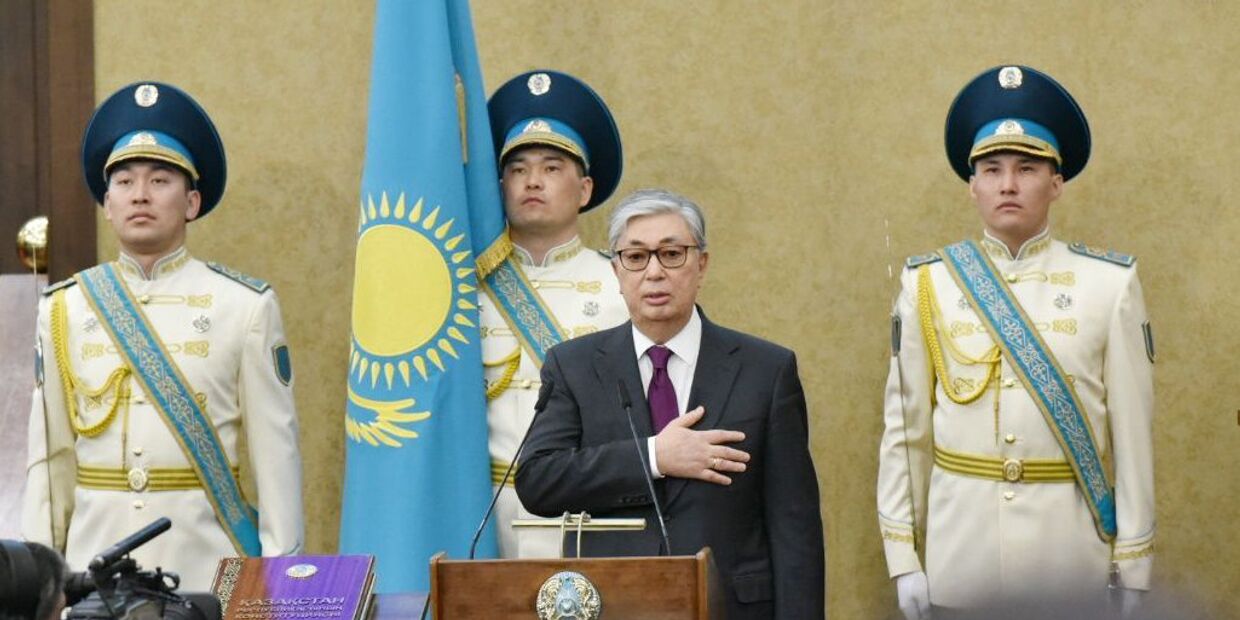 Председатель Сената Парламента Казахстана Касым-Жомарт Токаев