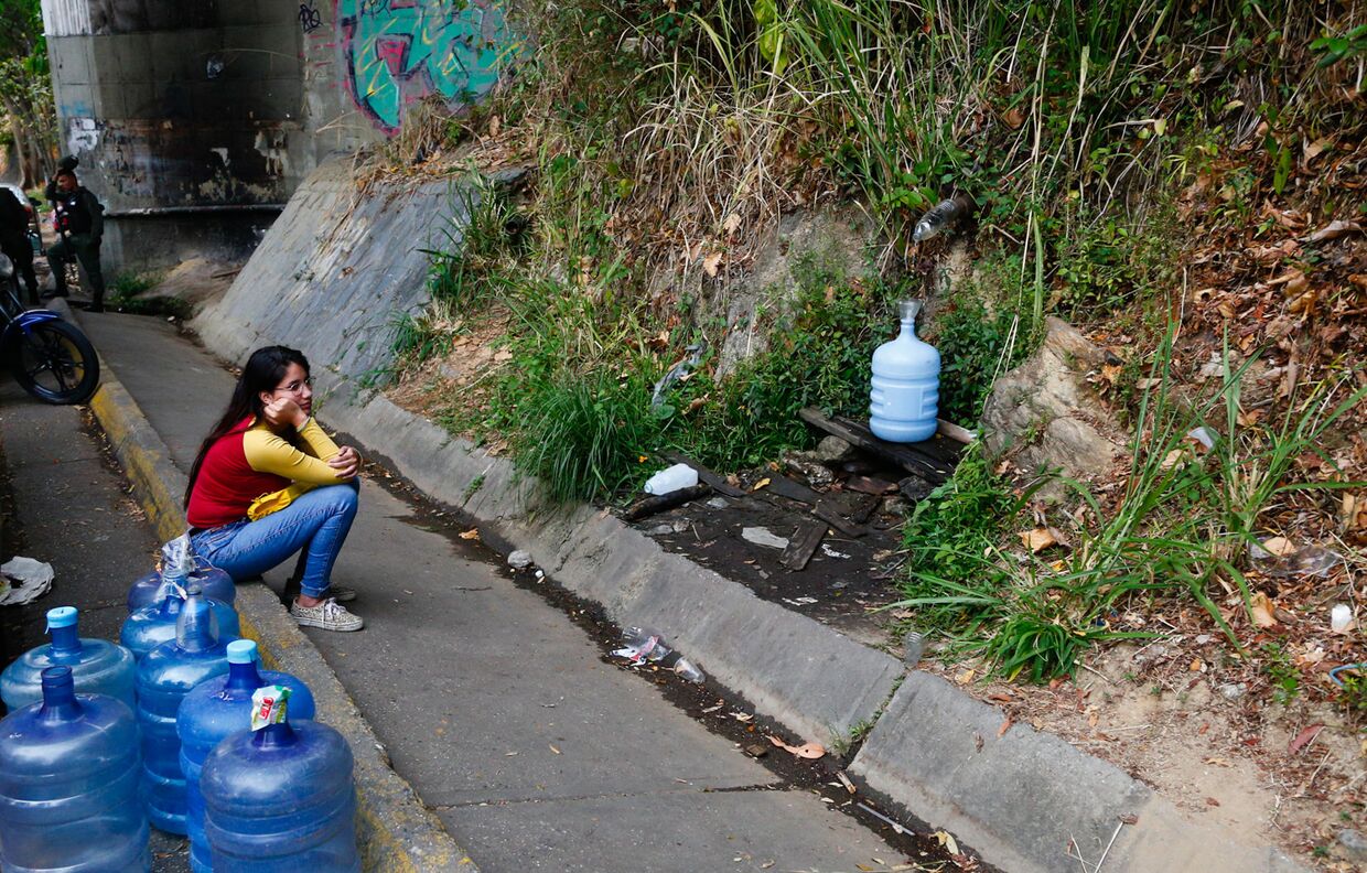 Отключение электричества и воды в Каракасе