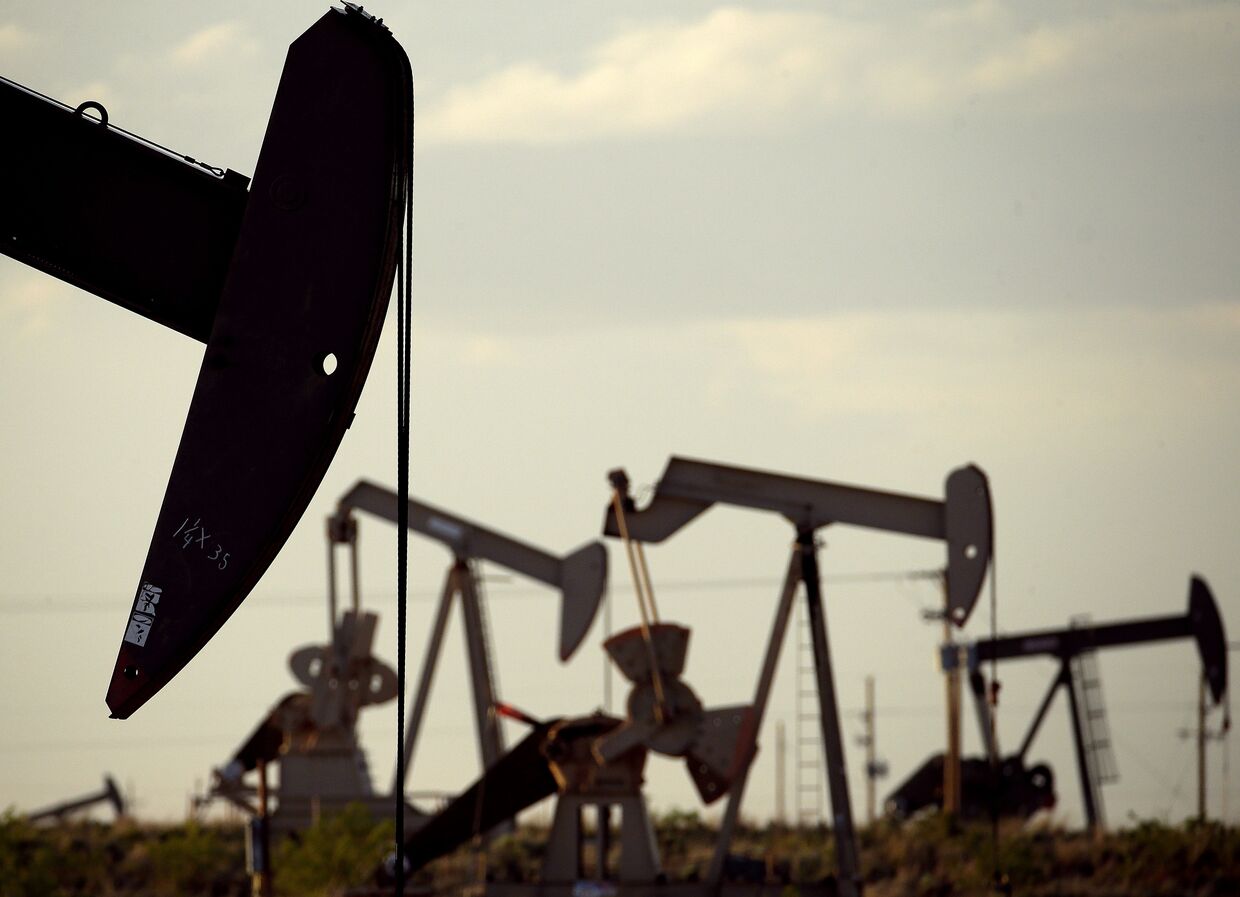 Нефтяная скважина в Нью-Мексико