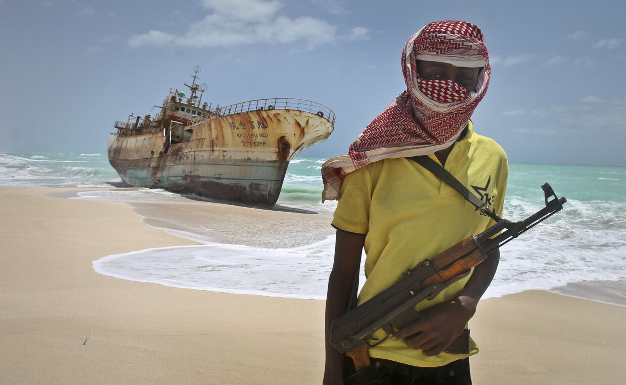 Вооруженный сомалиец