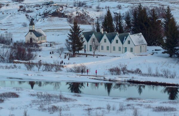 Исландия зимой Исландия зимой