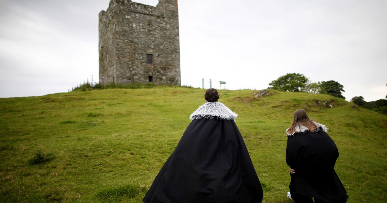 Замок Audleys в Ирландии