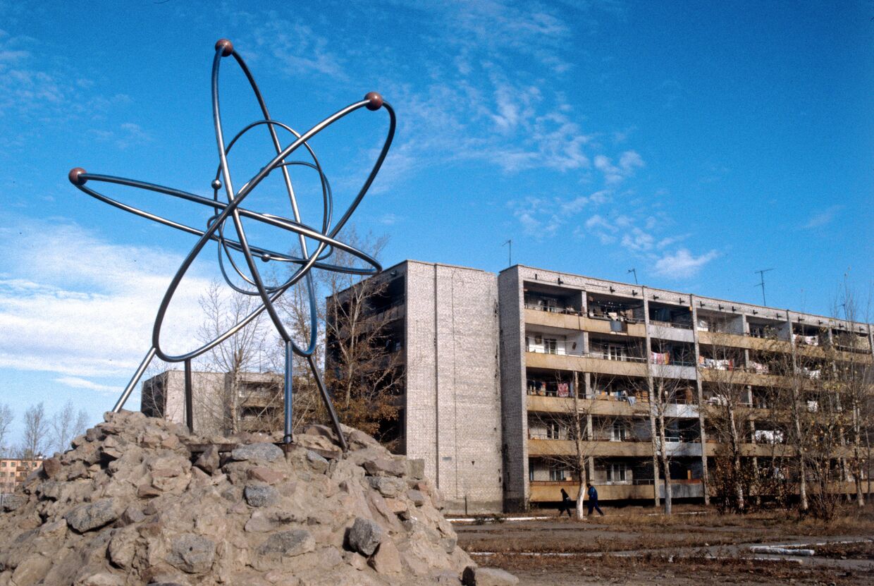 Центр Семипалатинского ядерного полигона - город Курчатов