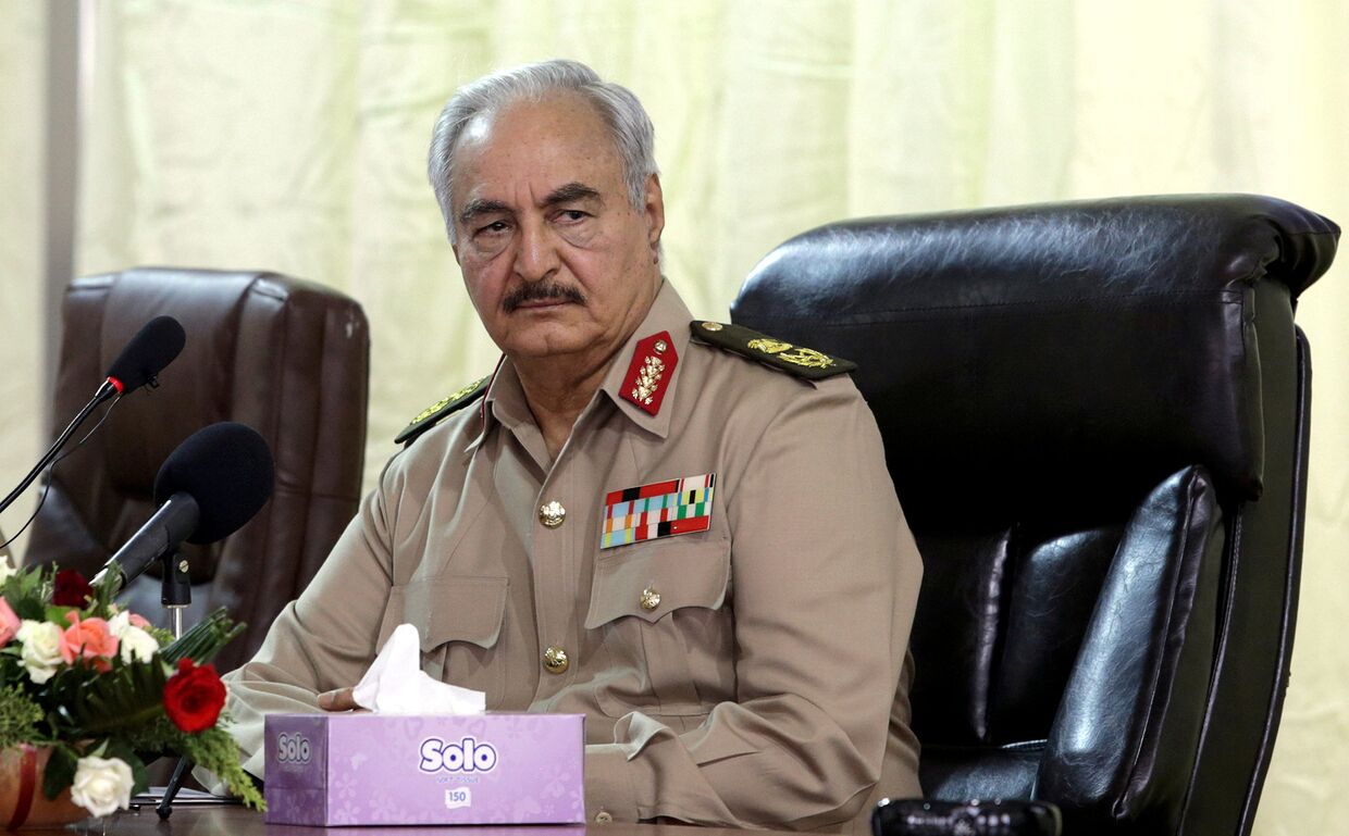 Командующий национальной армией Ливии Халифа Хафтар
