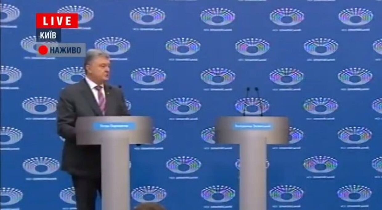 Зеленский проигнорировал «дебаты» с Порошенко