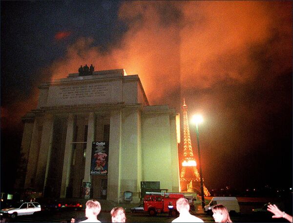 Пожар во Дворце Шайо в Париже 22 июля 1997 года