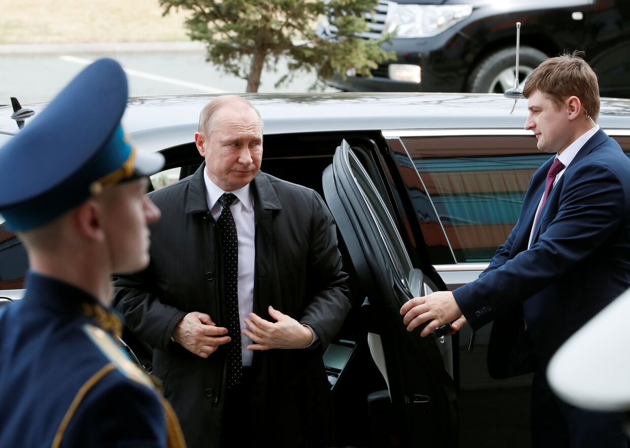 Президент РФ Владимир Путин во Владивостоке