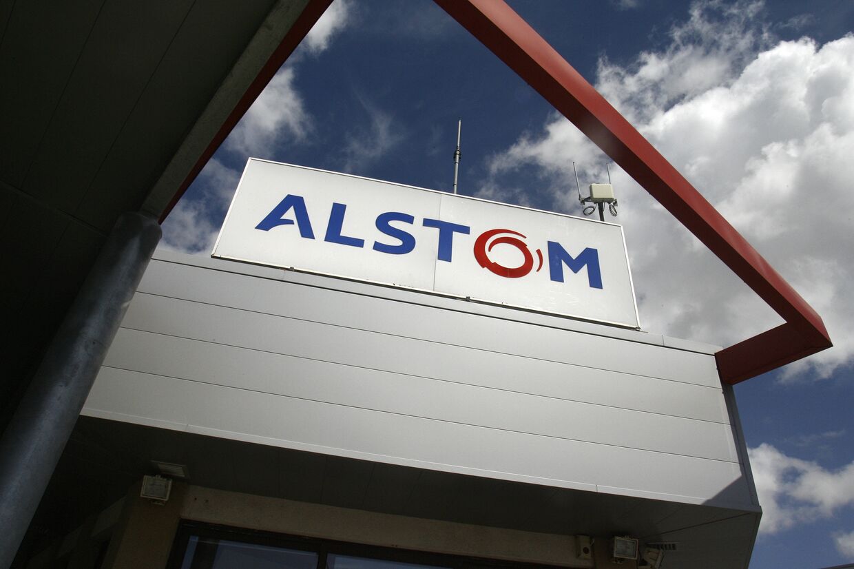 Логотип французской компании Alstom