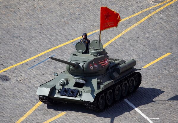 Легендарный советский танк Т-34