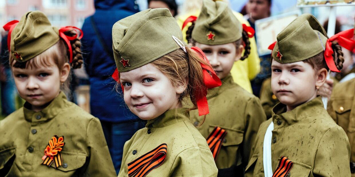 Детский парад Победы в Иваново Детский парад Победы в Иваново