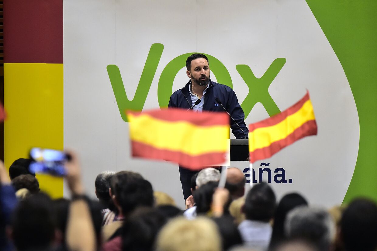 Лидер испанской партии Vox Сантьяго Абаскаль