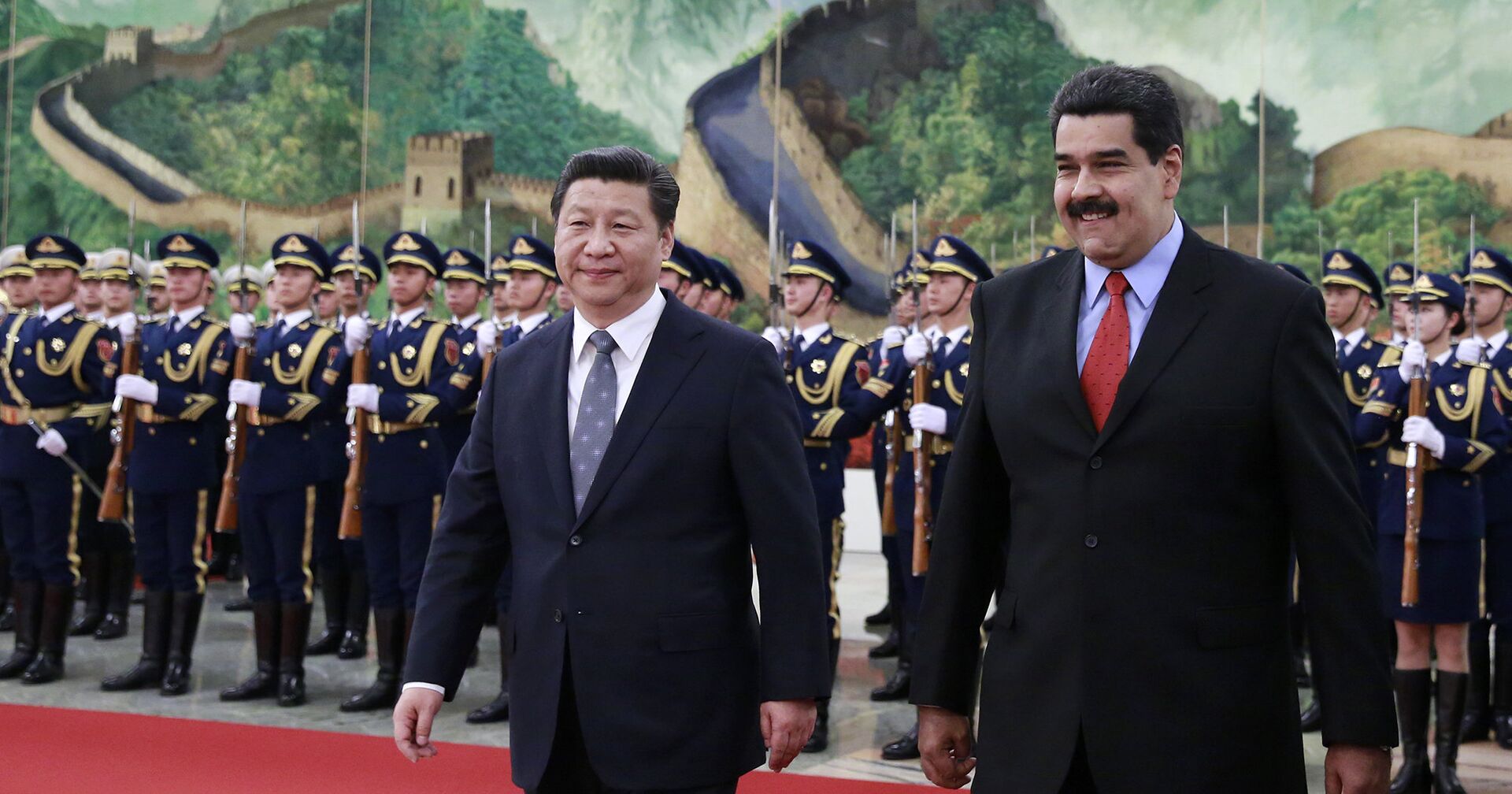 Президент Венесуэлы Николас Мадуро и председатель КНР Си Цзиньпин - ИноСМИ, 1920, 10.12.2020