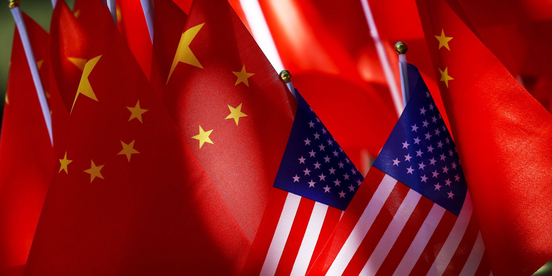 Флаги США и Китая - ИноСМИ, 1920, 24.03.2021