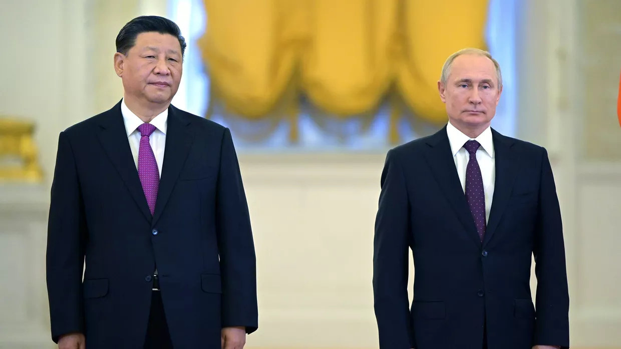 Мероприятия с участием президента РФ В. Путина в рамках государственного визита в РФ председателя КНР Си Цзиньпина