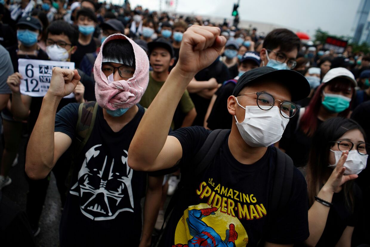 17 июня 2019. Протесты в Гонконге