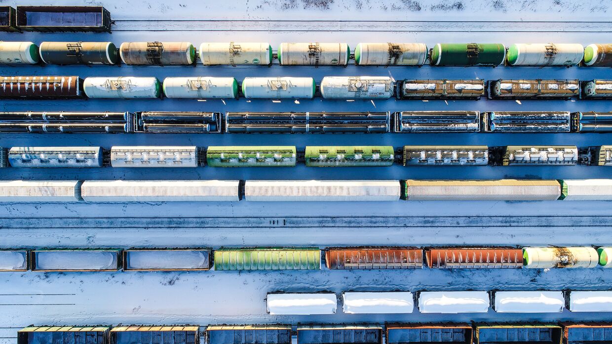 Железнодорожная сортировочная станция Бекасово