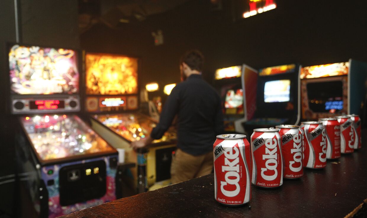Америка 80-х: игральные автоматы и Кока-кола