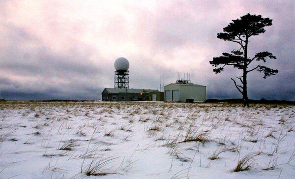Радар на Аляске, США Радар на Аляске, США